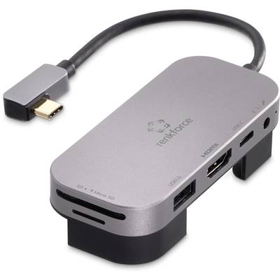 Renkforce USB-C® Mini-Dockingstation  RF-DKS-300 Passend für Marke: Universal, Apple  inkl. Ladefunktion