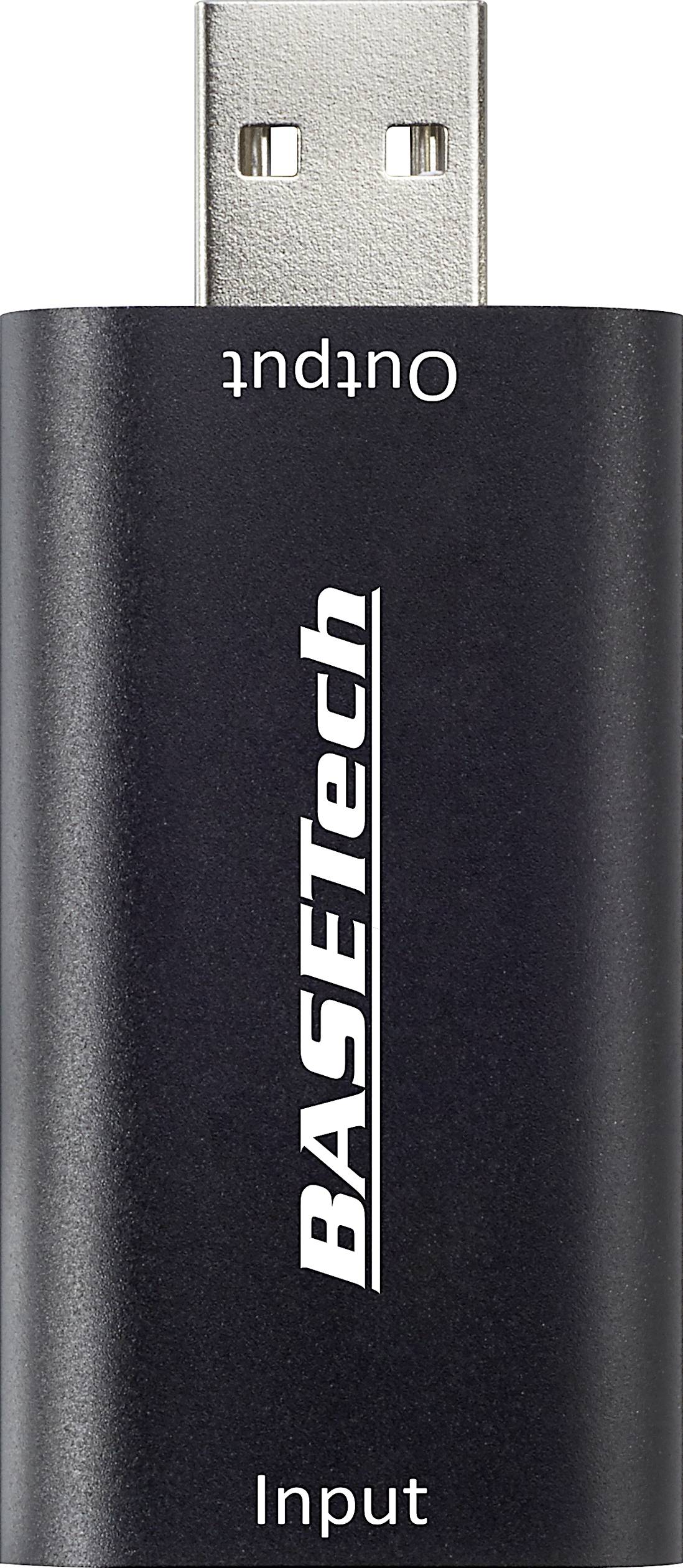 Basetech HDMI auf USB Game Capture / Video Grabber mit Full-HD-Auflösung bei Aufzeichnung und 4K Eingangssignal-2