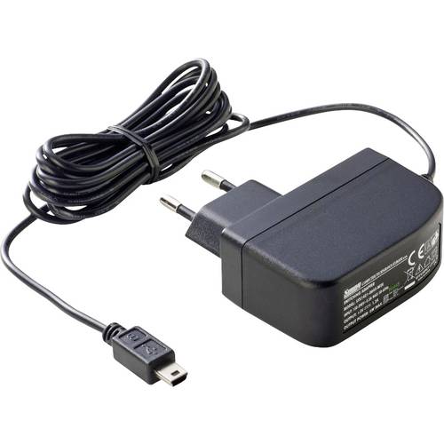 Thumbnail - Dehner Elektronik SYS 1638-0605-W2E (mini USB type B-S) Steckernetzteil, Festspannung 5 V/DC 1.2 A 6 W Stabilisiert