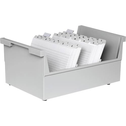 HAN 855-0-11 855-0-11 Einhängetrog Lichtgrau max. Anzahl der Karten: 1.000 Karten