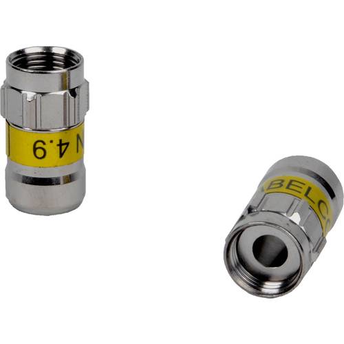 Thumbnail - Cabelcon Connectors 99909631-04 F-Stecker Kompression, Wasserdicht Anschlüsse: F-Stecker 100 St.