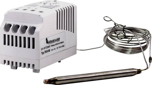 Elmeko Schaltschrank-Thermostat TKW 60 1 Wechsler (L x B x H) 64 x 37 x 46 mm 1 St.