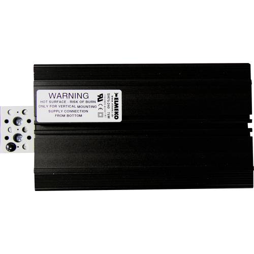 Thumbnail - Elmeko SH 75 Schaltschrankheizung 110 - 240 V DC/AC 75 W (L x B x H) 155 x 80 x 83 mm 1 St.
