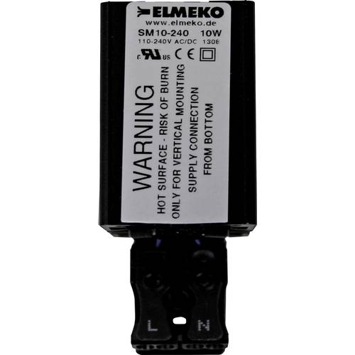Thumbnail - Elmeko SM 10 Schaltschrankheizung 110 - 240 V DC/AC 10 W (L x B x H) 80 x 30 x 60 mm 1 St.