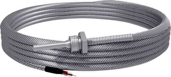 Emko Temperatursensor RTR-M06-L050-K01.1  Fühler-Typ Pt100 Messbereich Temperatur-50 bis +400 °C   Fühlerbreite 8 mm