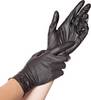 Hygostar Safe Light Nitril-Einweghandschuh puderfrei unsteril (100 Stk.) Farbe: Schwarz, Gr. 9 (L)