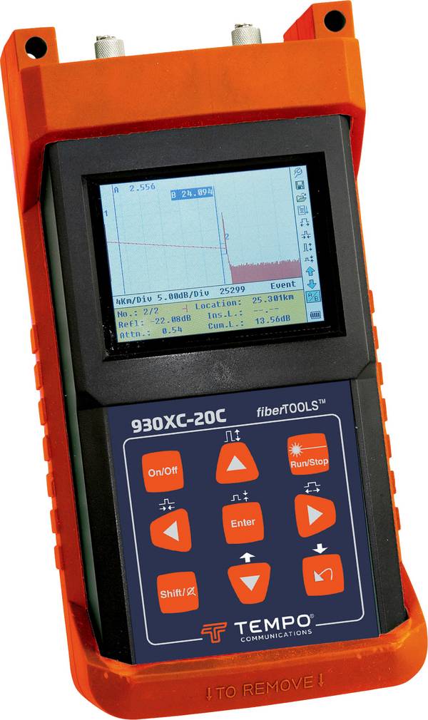 Kabelmessgerät 52067083 Tempo Communications 930XC-20C-UPC-FC OTDR