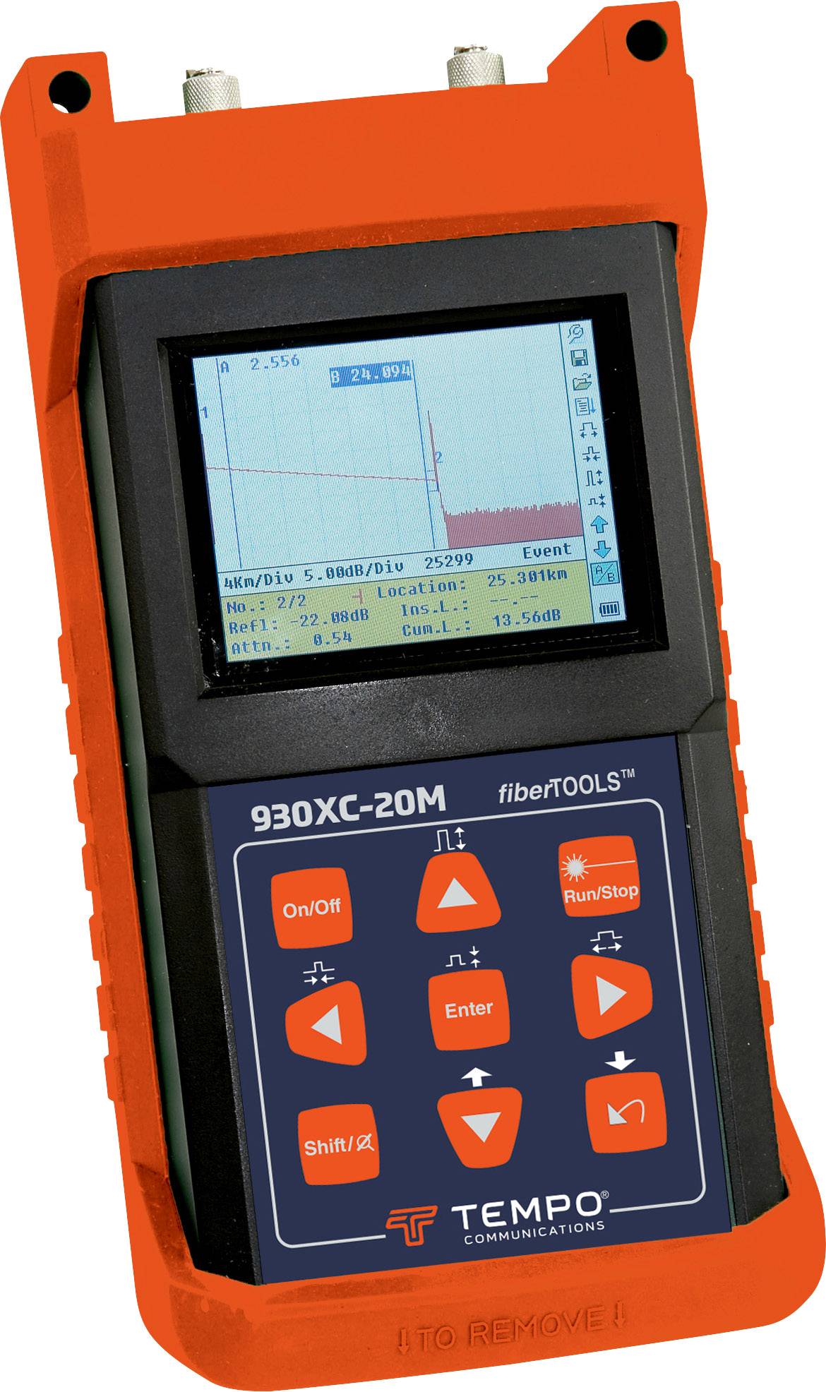 Kabelmessgerät 52067086 Tempo Communications 930XC-20C-APC-FC OTDR