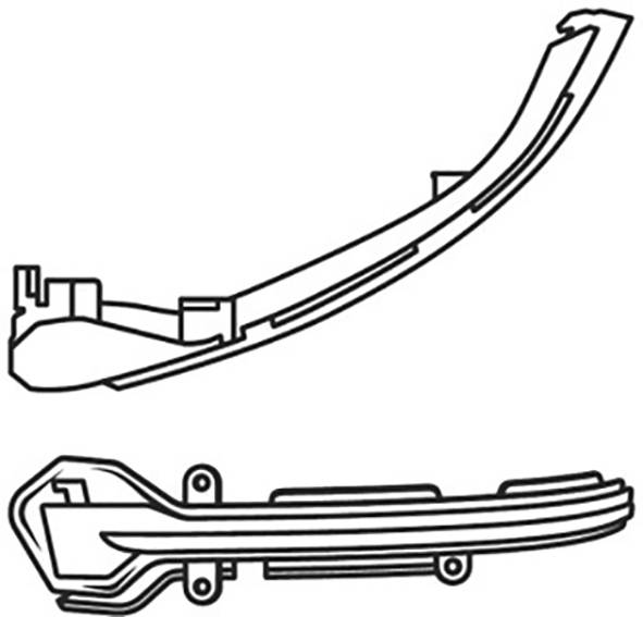 OSRAM LEDDMI 5F0 WT S LEDriving® White Edition Spiegelblinker SEAT Seat Leon, Seat Ibiza, Seat Arona-22