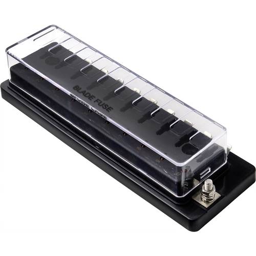 TRU COMPONENTS TC-9070380 TC-9070380 KFZ-Sicherungshalter mit Statusanzeige Passend für (Sicherungen) Flachsicherung Sta...