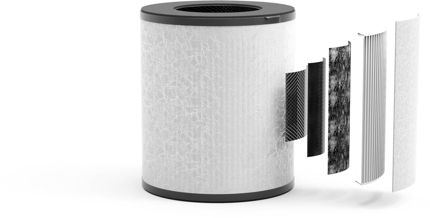 Luftfilterung von nah