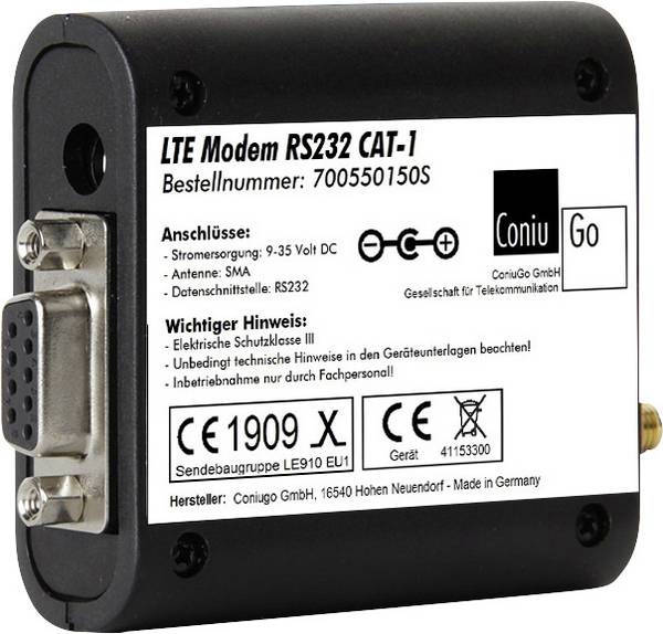 ConiuGo LTE GSM Modem RS232 CAT 1