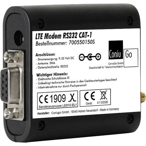 Thumbnail - ConiuGo LTE GSM Modem RS232 CAT 1