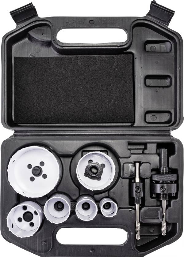 TOOLCRAFT TO-6803625 Lochsägen-Set 6teilig 22 mm, 29 mm, 35 mm, 44 mm, 51 mm, 68 mm 1 Set