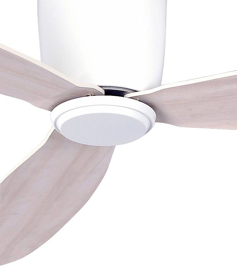 Lucci AIR Radar Deckenventilator 35 W (Ø x H) 132 cm x 19.5 cm Weiß mit Fernbedienung-3