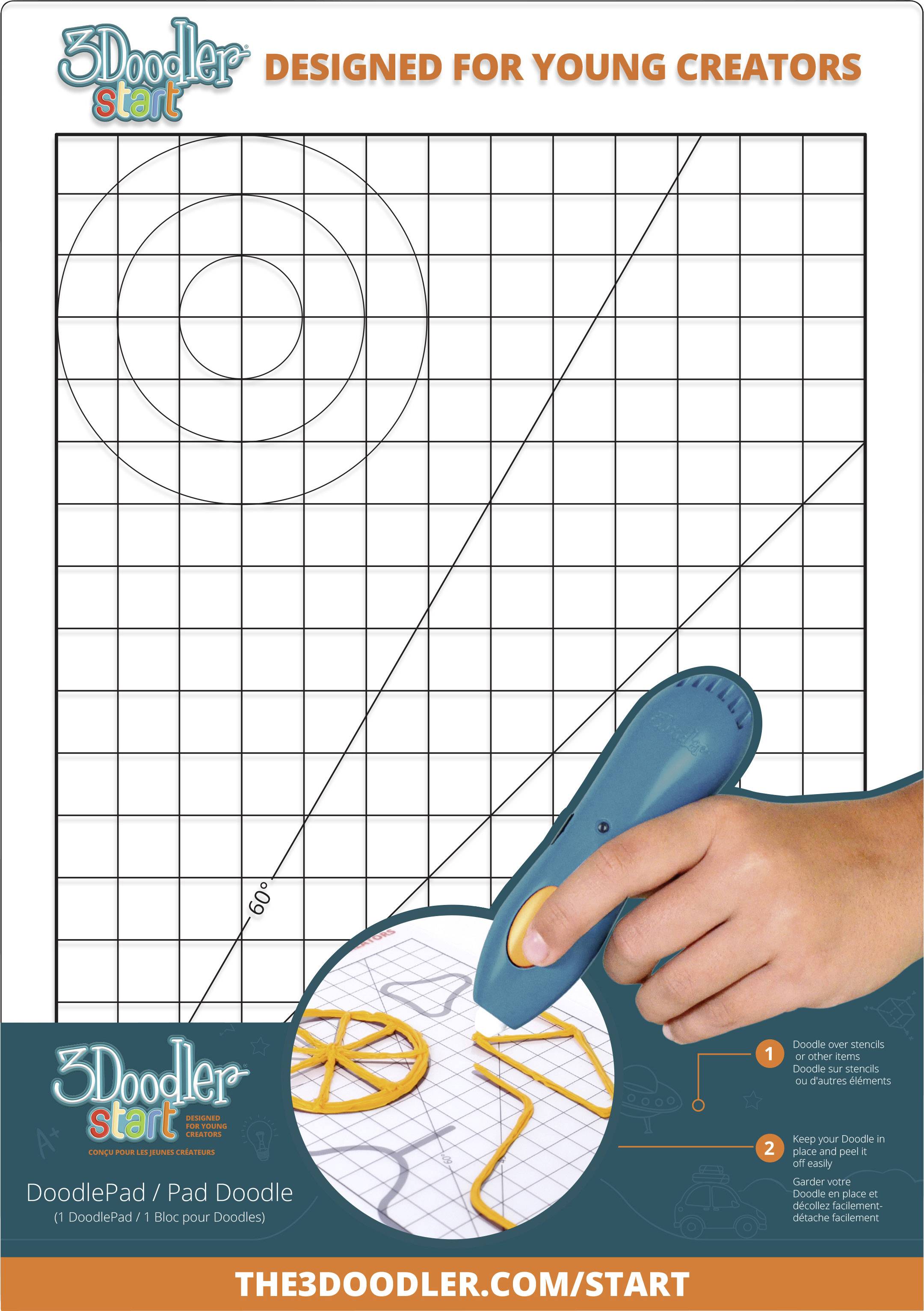 WOBBLEWORKS 3Doodler MINT Zeichenunterlage DoodlePad 185187