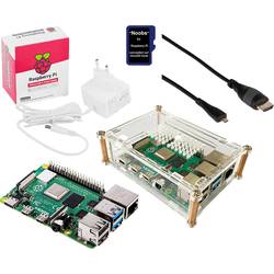 Image of Joy-it Basic Set Raspberry Pi® 4 B 8 GB 4 x 1.5 GHz inkl. Gehäuse, inkl. Netzteil, inkl. Kühlkörper, inkl. Noobs OS,