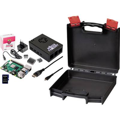 MAKERFACTORY Advanced Set Raspberry Pi® 4 B 8 GB 4 x 1.5 GHz inkl. Aufbewahrungskoffer, inkl. Netzteil, inkl. Noobs OS, -0