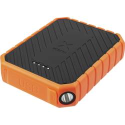 Image of Xtorm by A-Solar Rugged 10000 Powerbank 10000 mAh Quick Charge 3.0, Power Delivery LiPo USB-A, USB-C™ Orange, Schwarz