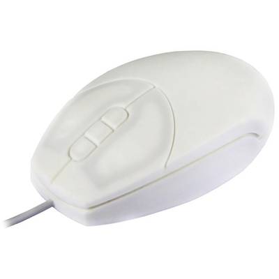 Active Key Active Key Maus IP68 Medical Klein  Maus USB   Optisch, Laser Weiß 3 Tasten 800 dpi 