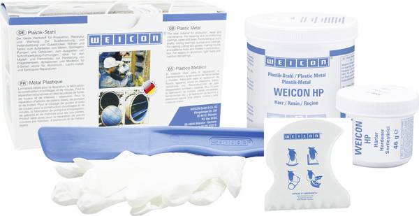 WEICON 10054003 WEICON Plastik-Stahl HP 0,5 kg  1 St.