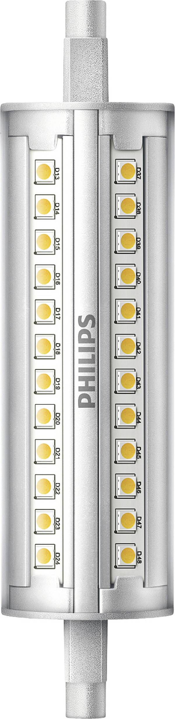Philips LED 78037100 LED EEK E (A - G) R7s Stabform 14 W = 100 W Warmweiß (Ø x H) 2.9 cm x 11.8 cm dimmbar 1 St.