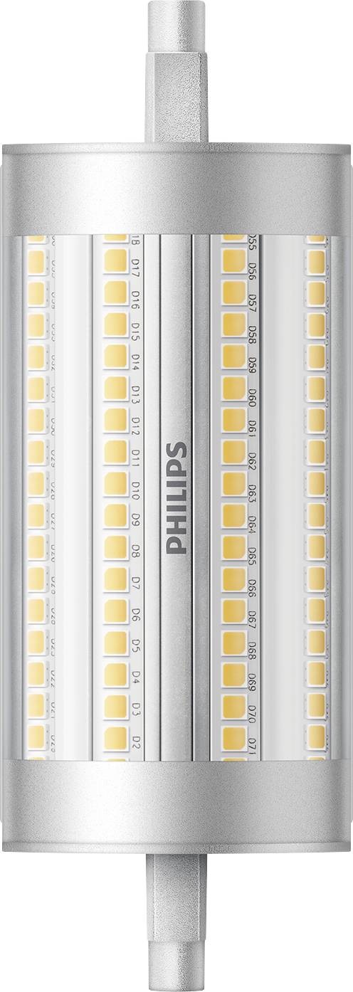 PHILIPS Lighting LED EEK A++ (A++ - E) Stabform 17.5 W = 150 W Warmweiß (Ø x L) 4.2 cm x 11.8 c