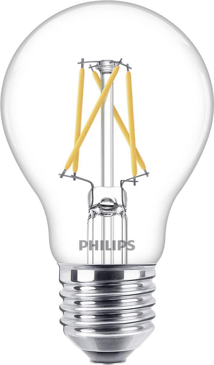 PHILIPS Lighting LED EEK A+ (A++ - E) E27 Glühlampenform 7.5 W, 3 W, 1.6 W = 60 W, 30 W