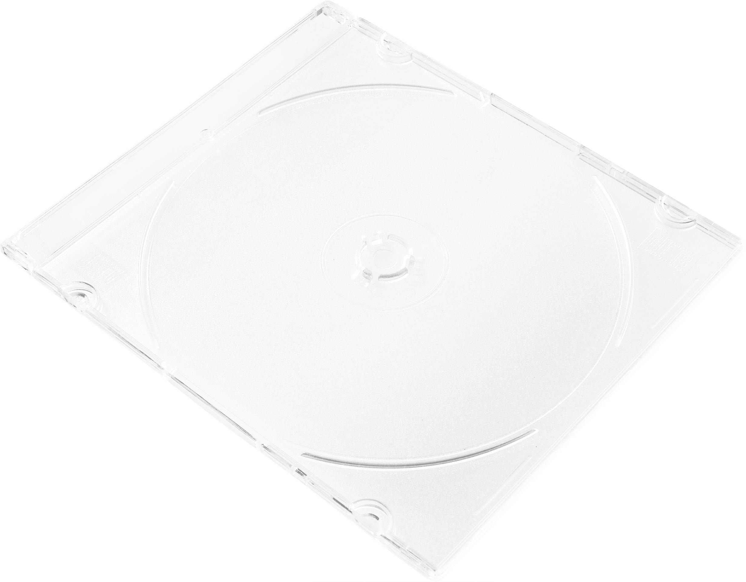 BASETECH 25teilig CD Hülle 1 CD/DVD/Blu-Ray Acryl Transparent 1 St. (B x H x T) 141 x 5 x 123