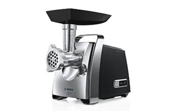 Bosch Haushalt ProPower MFW67440 Fleischwolf 700 W Schwarz, Silber