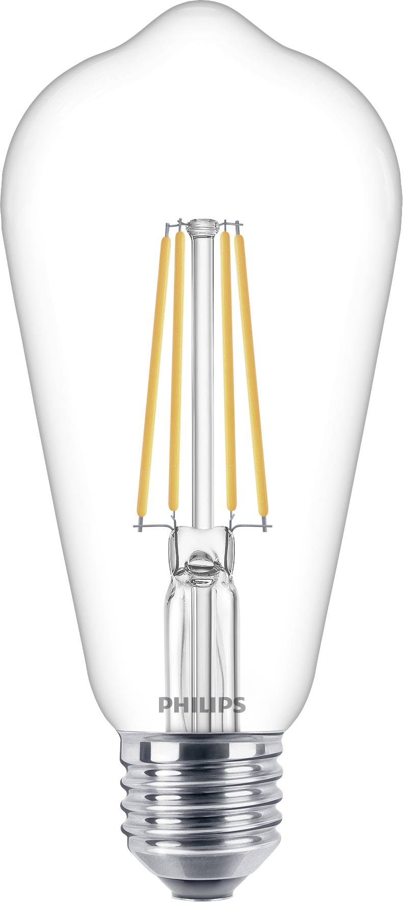 PHILIPS Lighting LED EEK A++ (A++ - E) E27 Spezialform 7 W = 60 W Warmweiß (Ø x L) 6.4 cm x 14