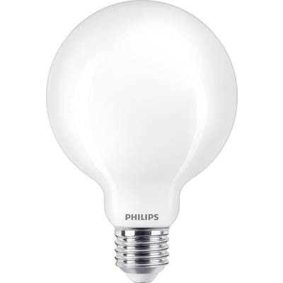Philips Lighting 76469200 LED EEK E (A - G) E27 Globeform 7 W = 60 W Warmweiß (Ø x L) 9.5 cm x 14 cm  1 St.