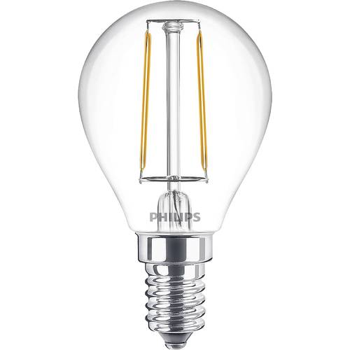 Thumbnail - Philips LED 77755500 LED EEK E (A - G) E14 Tropfenform 2 W = 25 W Warmweiß (Ø x L) 4.5 cm x 8 cm 1 St.