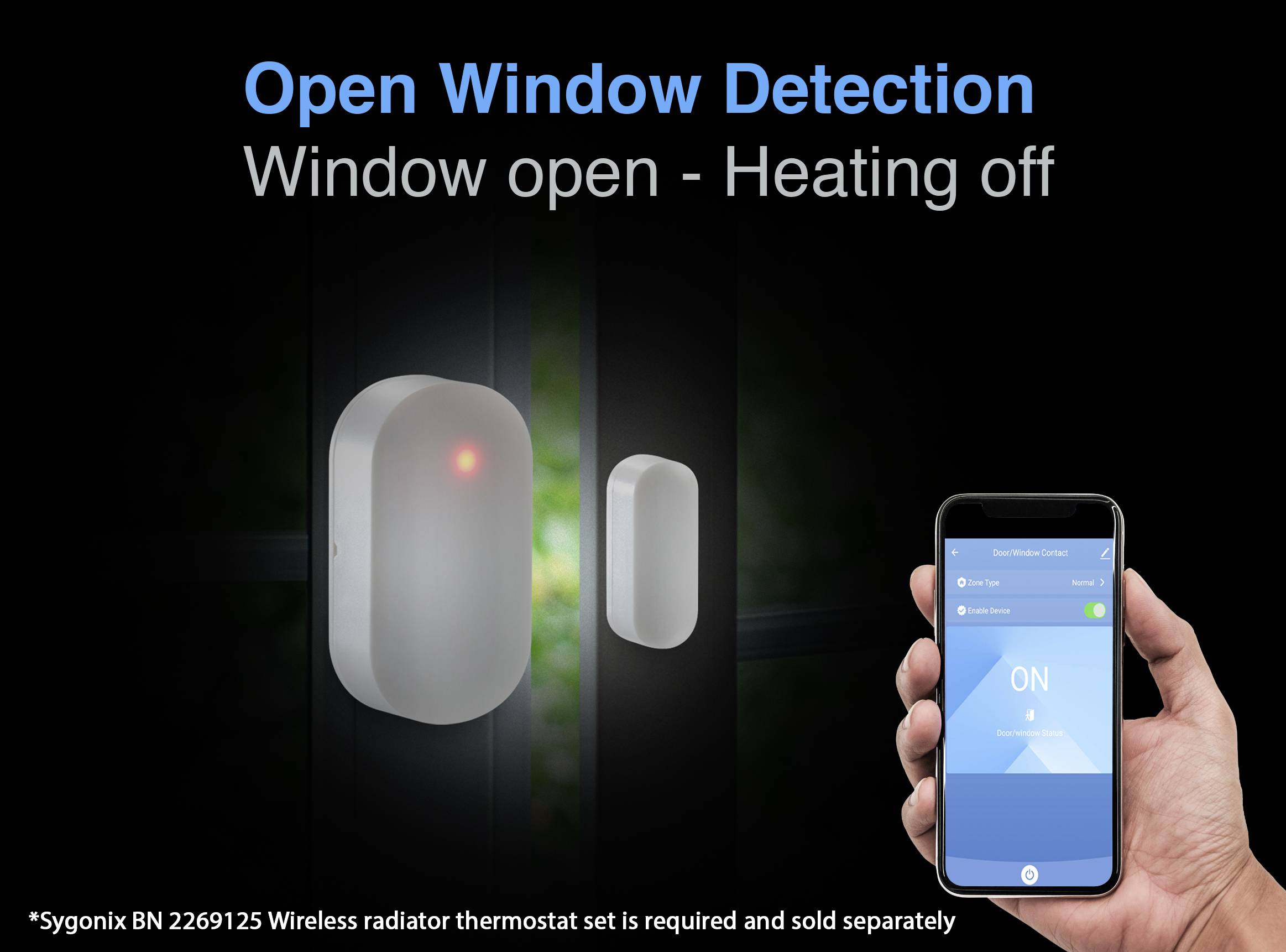 Sygonix T1 Funk-Fensterkontakt