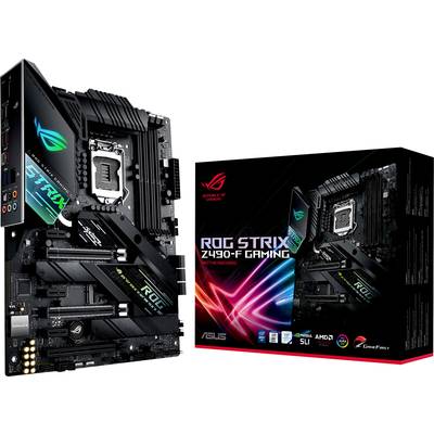 Asus ROG STRIX Z490-F GAMING Mainboard Sockel (PC) Intel® 1200 Formfaktor (Details) ATX Mainboard-Chipsatz Intel® Z490