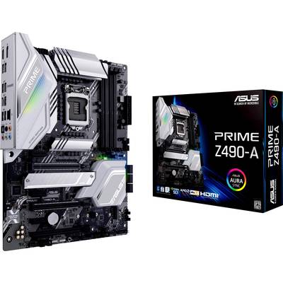 Asus PRIME Z490-A Mainboard Sockel (PC) Intel® 1200 Formfaktor (Details) ATX Mainboard-Chipsatz Intel® Z490