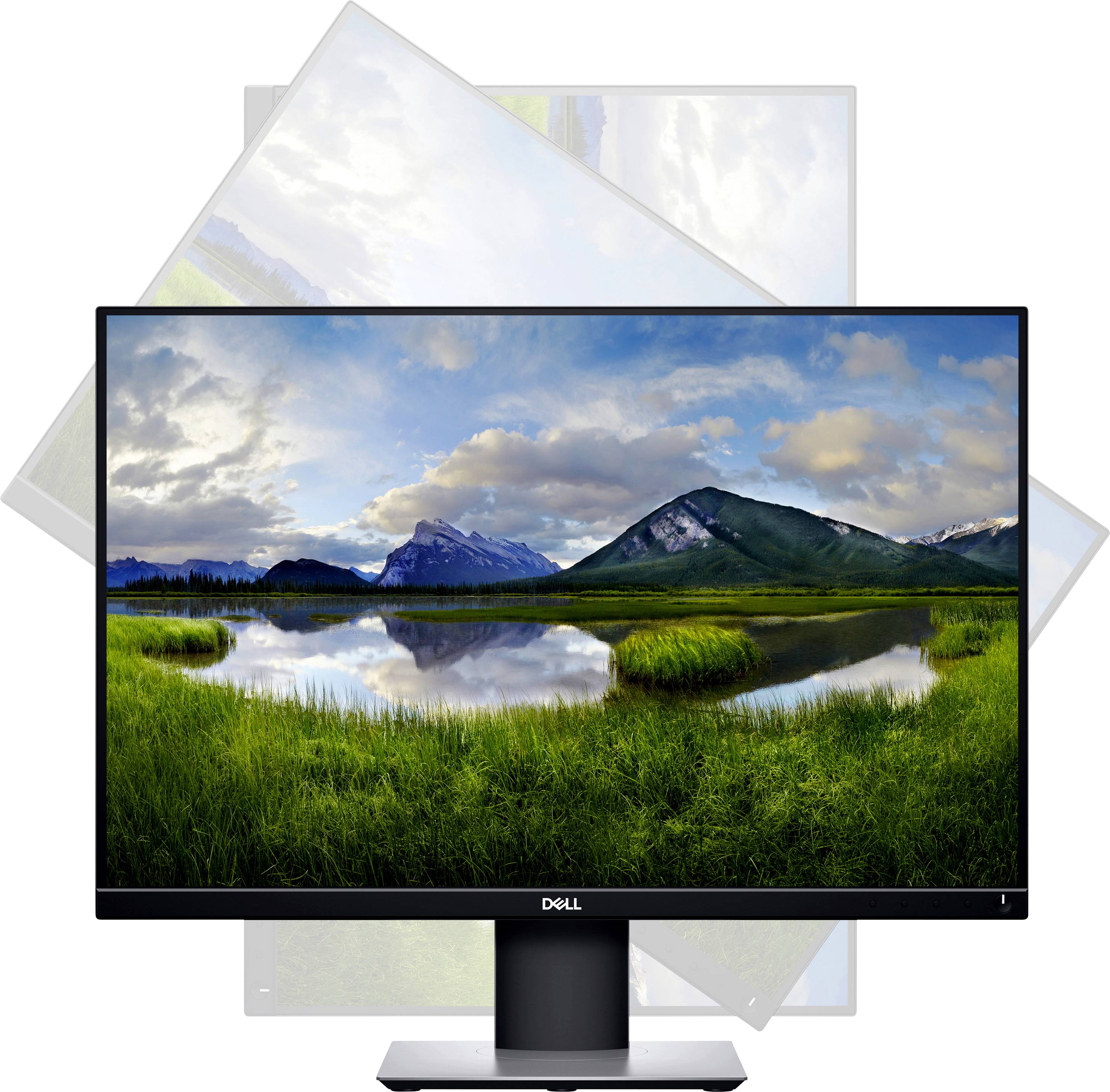 Dell P2421 LED-Monitor EEK D (A - G) 61.2 cm (24.1 Zoll) 1920 x 1200 Pixel 16:10 8 ms DisplayPort, HDMI®, DVI, VGA, USB--9