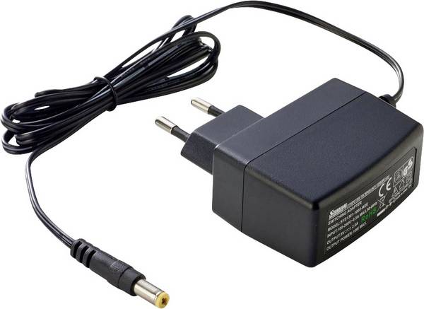 Dehner Elektronik SYS 1381N-1205-W2E/2,5 Steckernetzteil, Festspannung 5 V/DC 2.4 A 12 W Stabilisiert