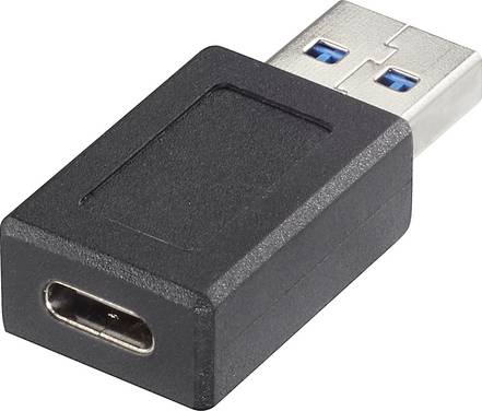 Renkforce USB Adapter [1x USB 3.2 Gen 1 Stecker A (USB 3.0) - 1x USB-C® Buchse]