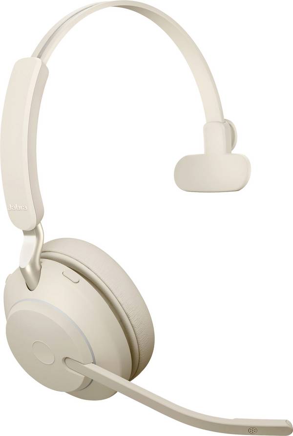 JABRA Evolve2 65 Link380c UC Mono Stand Beige