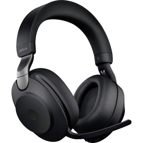 Thumbnail - Jabra Evolve2 85 UC Over Ear Headset Bluetooth®, kabelgebunden Stereo Schwarz Mikrofon-Rauschunterdrückung Lautstärkereg...