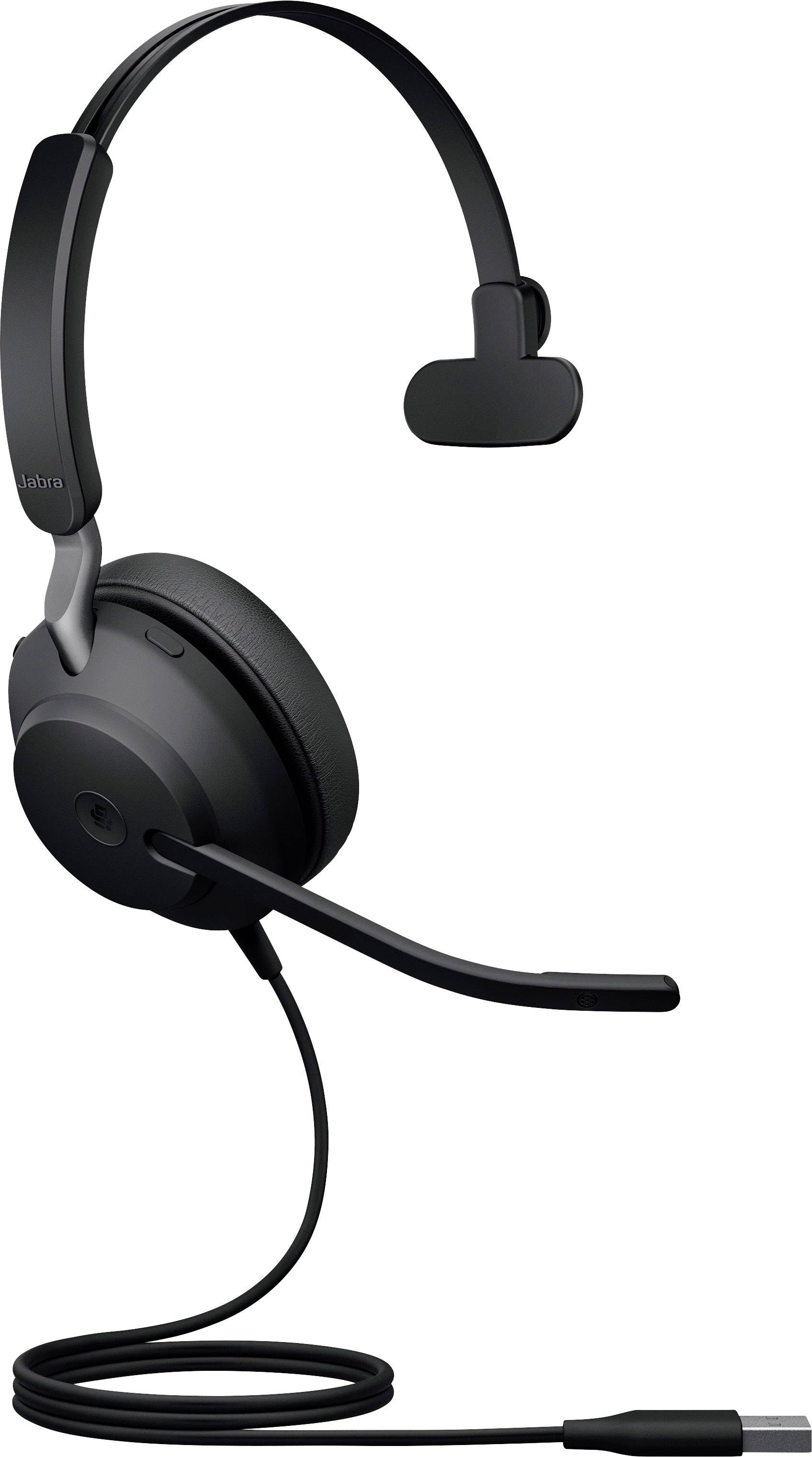 Jabra Evolve2 40 MS Mono - Headset - On-Ear - konvertierbar-0