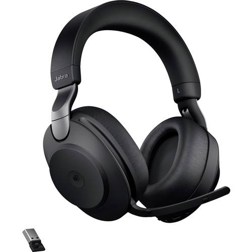 Thumbnail - Jabra Evolve 2 85 Over Ear Headset Bluetooth®, kabelgebunden Stereo Schwarz Mikrofon-Rauschunterdrückung Lautstärkeregel...
