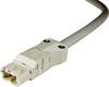 Adels-Contact 14815240 Netz-Anschlusskabel offene Kabelenden - Netz-Stecker Gesamtpolzahl: 2 Weiß 4.00 m 25 St.