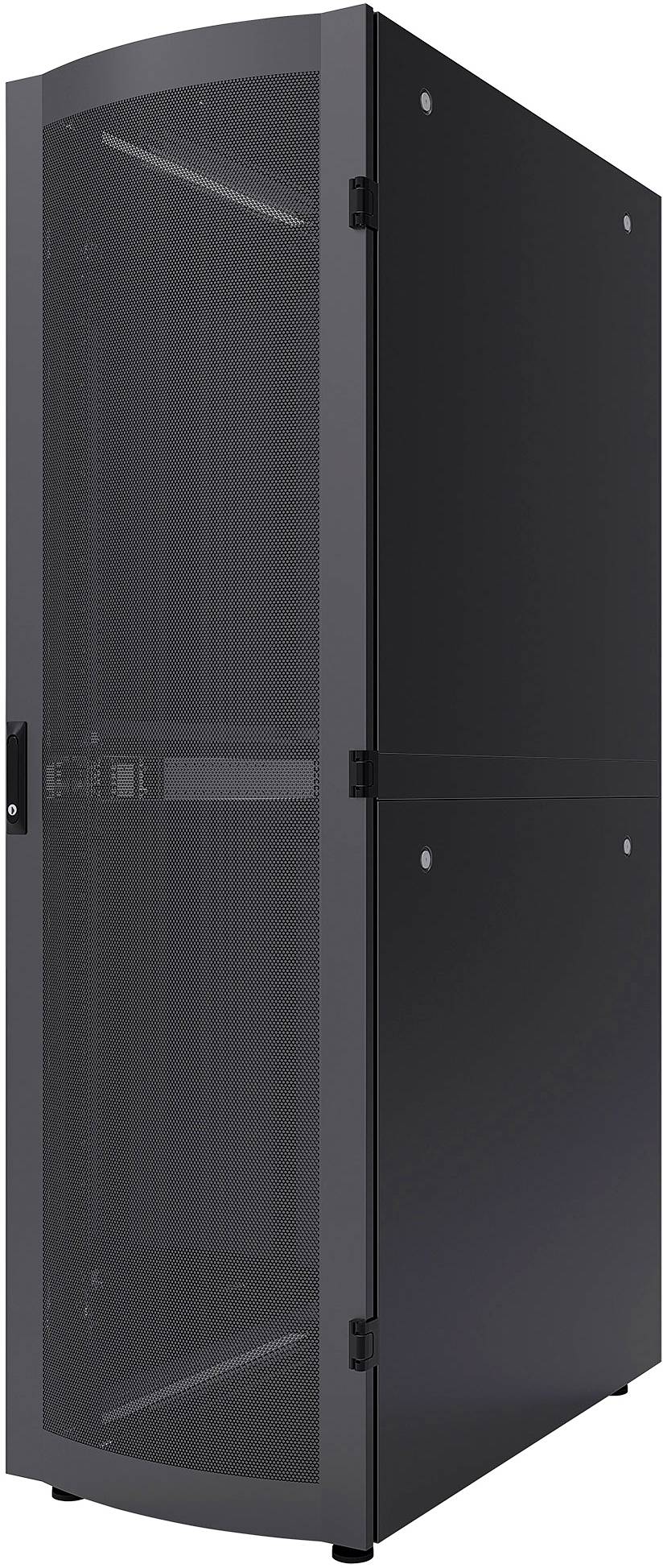 Intellinet 713719 19 Zoll Serverschrank (B x H x T) 600 x 2033 x 1200 mm 42 HE Schwarz (RAL 9005)