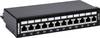 Intellinet 720915 12 Port Patch-Panel CAT 6a Schwarz Bestückt