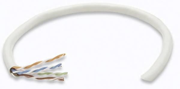 Intellinet 704663 Installationskabel CAT 6 U/UTP  Grau 305 m