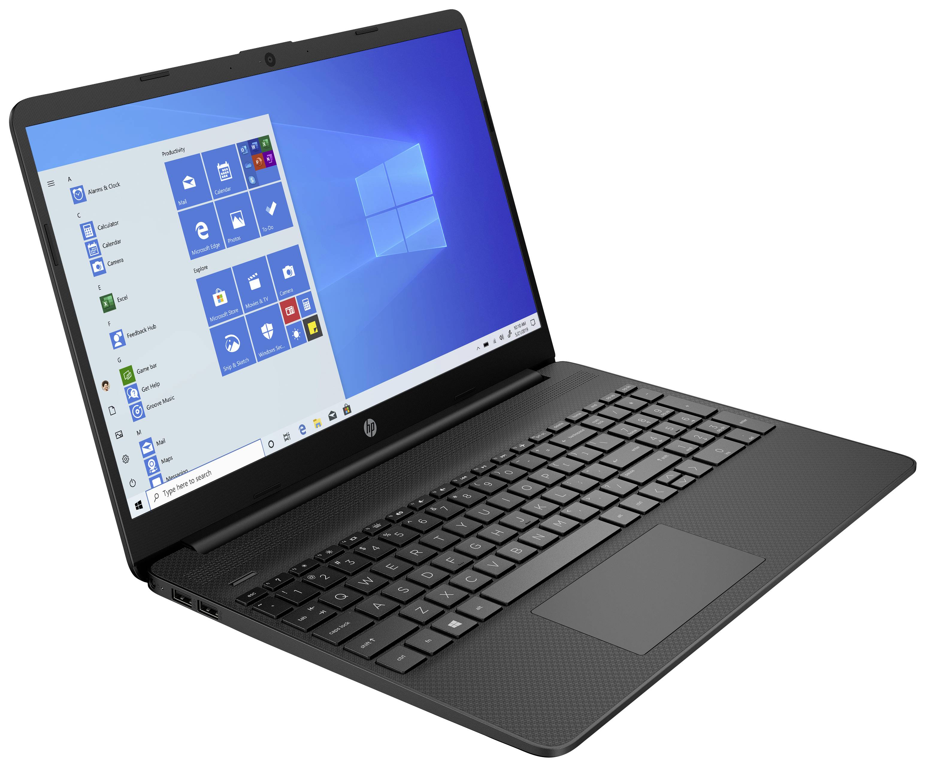 HP Notebook 15s-eq1445ng 39.6 cm (15.6 Zoll) Full HD AMD Ryzen 5 4500U 8 GB RAM 512 GB SSD Deutsch, QWERTZ Schwarz 1F9H2-5