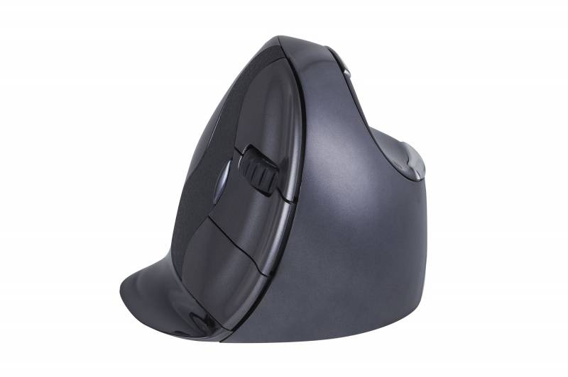 BakkerElkhuizen Evoluent D Mouse L Ergonomische Maus Funk Größe: L Laser Mehrfarbig 6 Tasten 3200 dpi Ergonomisch-1