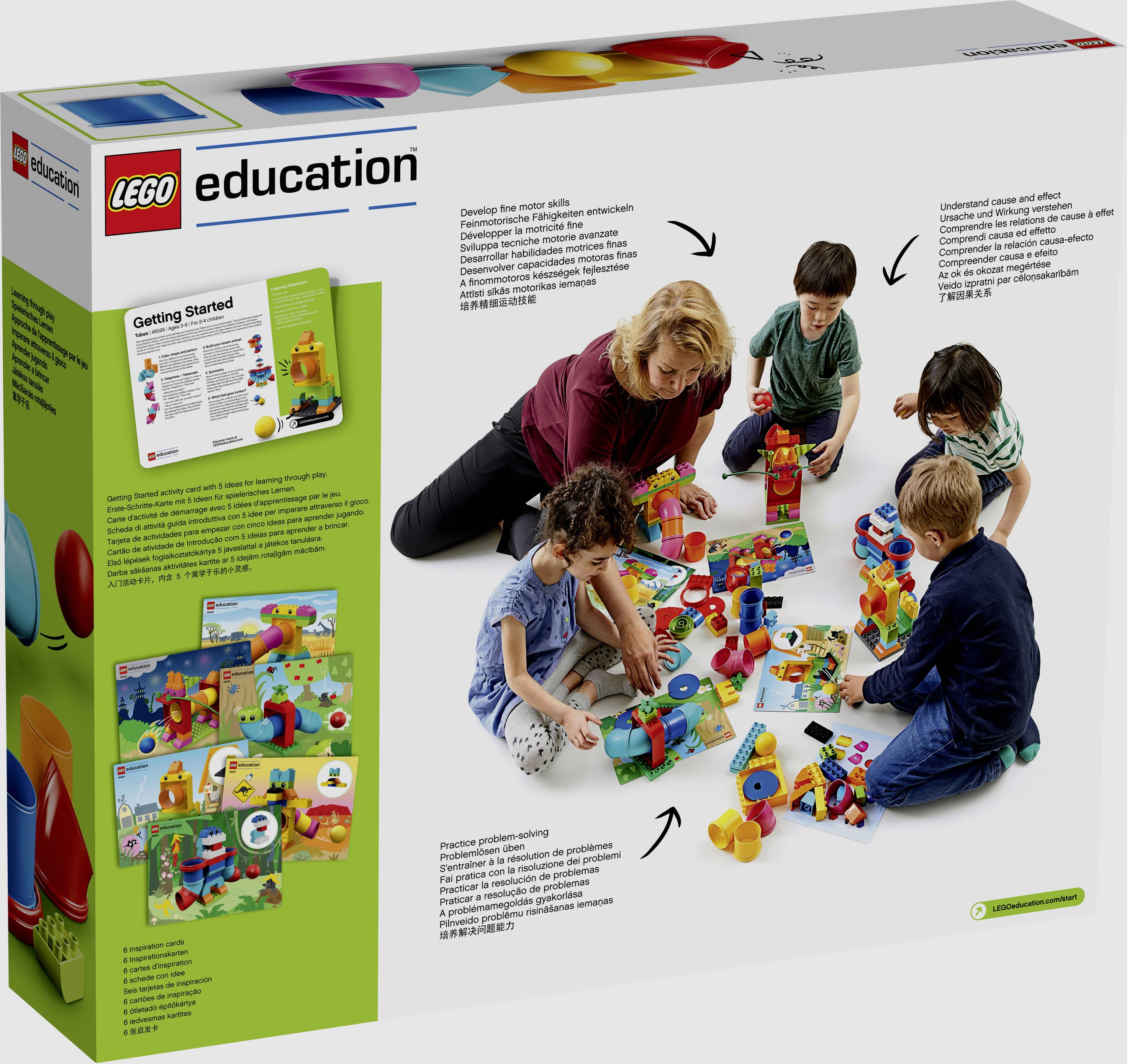LEGO Education 45026 Experimente mit Röhren Bausatz 1½ - 4 Jahre-4